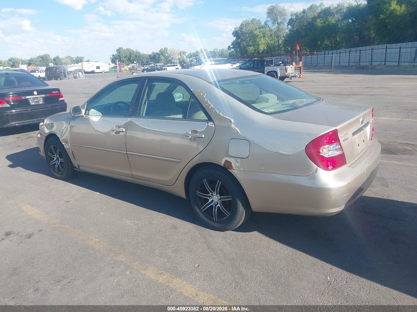 2002 TOYOTA CAMRY auction photo 3