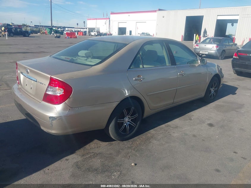 2002 TOYOTA CAMRY auction photo 4