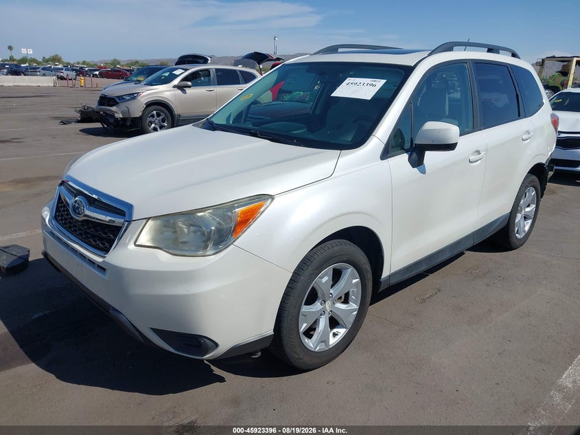 2014 Subaru Forester, Удар сзади, IAAI, VIN JF2SJADC9EH500460 — фото 2