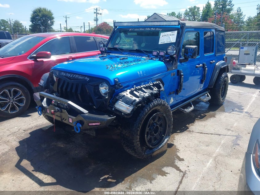 JEEP WRANGLER 2023 VIN 1C4HJXDG2PW641013