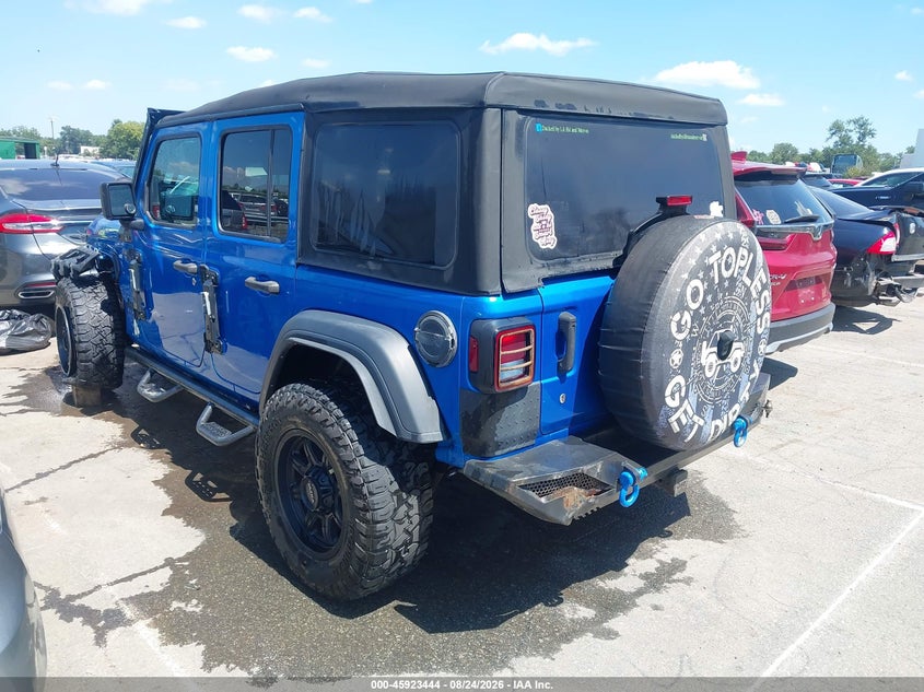 JEEP WRANGLER 2023 VIN 1C4HJXDG2PW641013