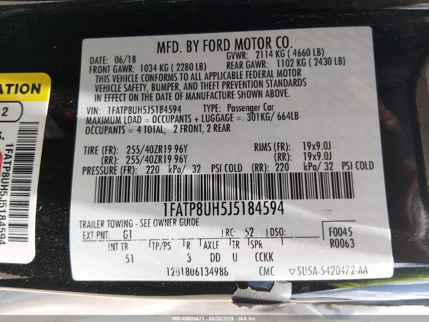 FORD MUSTANG - zdjęcie 9