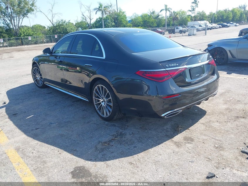 MERCEDES-BENZ S 580E 2026 VIN W1K6G6KB6TA345433