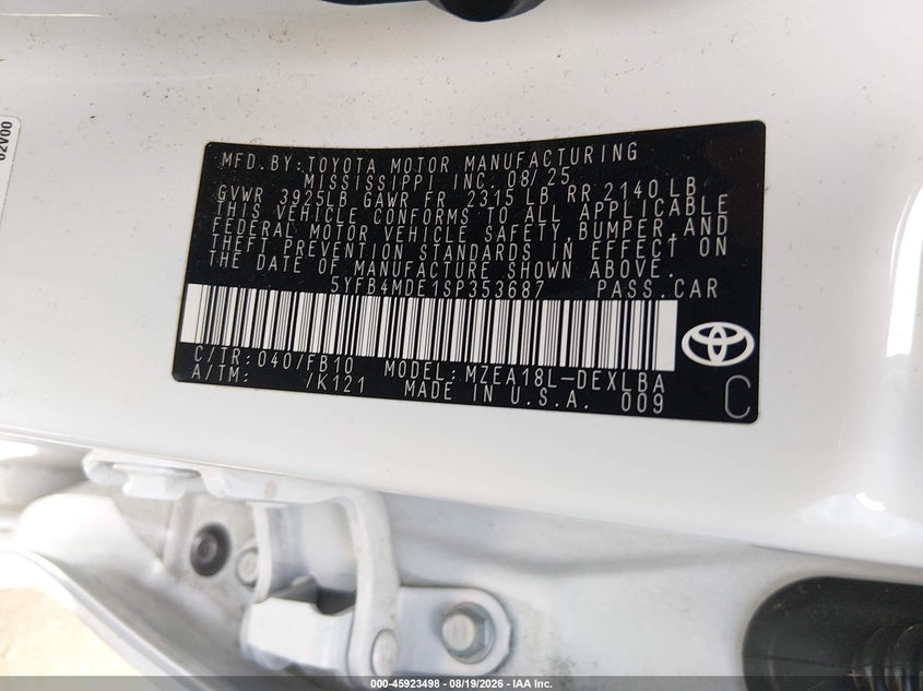 TOYOTA COROLLA - zdjęcie 9