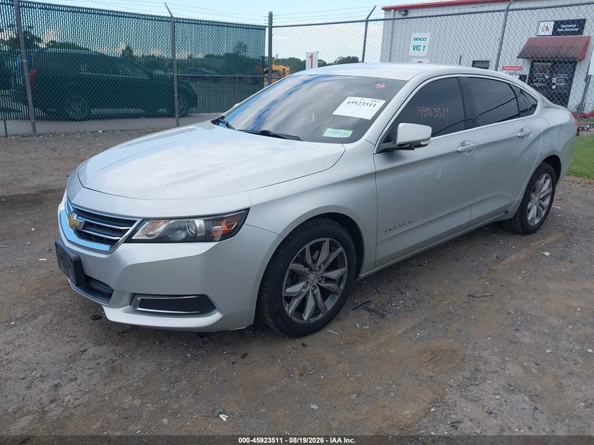 Vin: 2g1105s37h9117285, lot: 46422599, chevrolet impala 1lt 20172