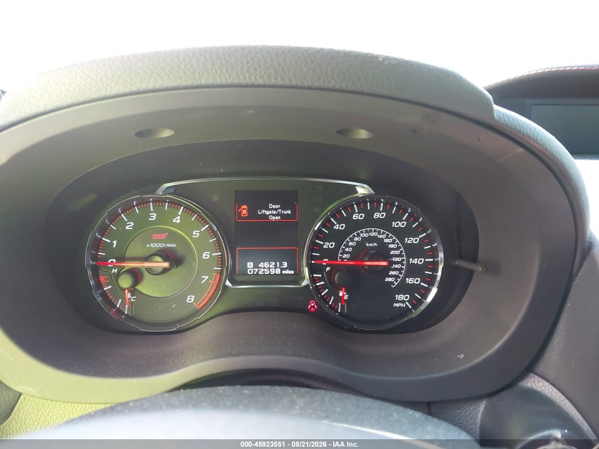 2019 SUBARU WRX STI auction photo 7