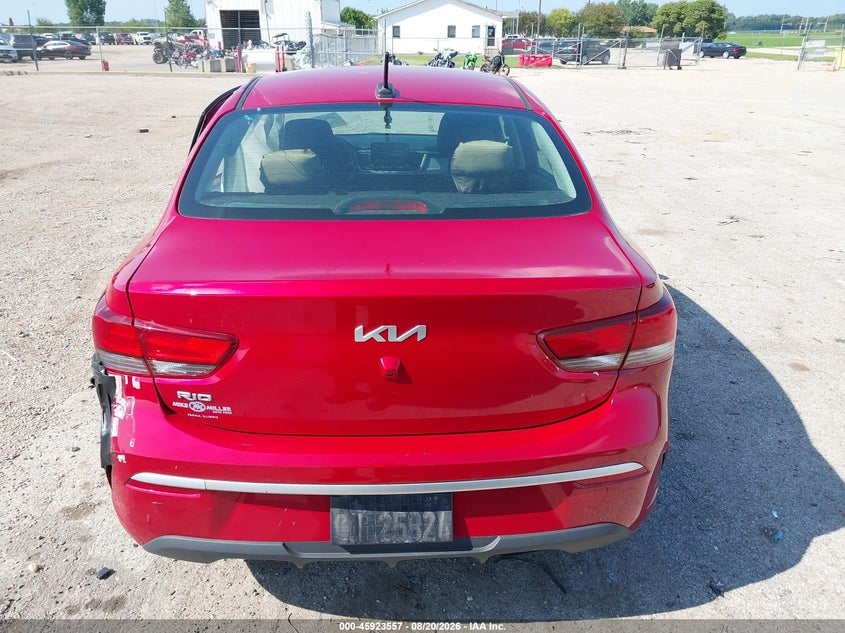 2022 Kia Rio (VIN: 3KPA24AD8NE458472)