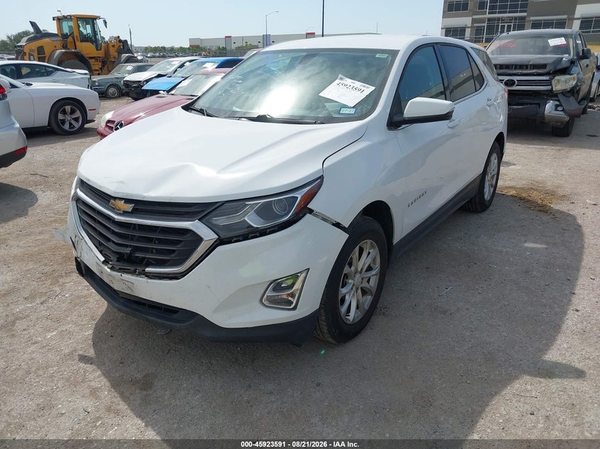 2018 Chevrolet Equinox, Front End, IAAI, VIN 2GNAXJEV9J6118994 — photo 2