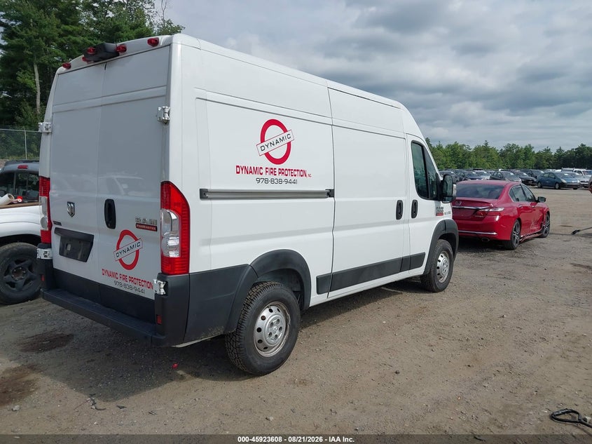 2020 RAM PROMASTER 2500 auction photo 4