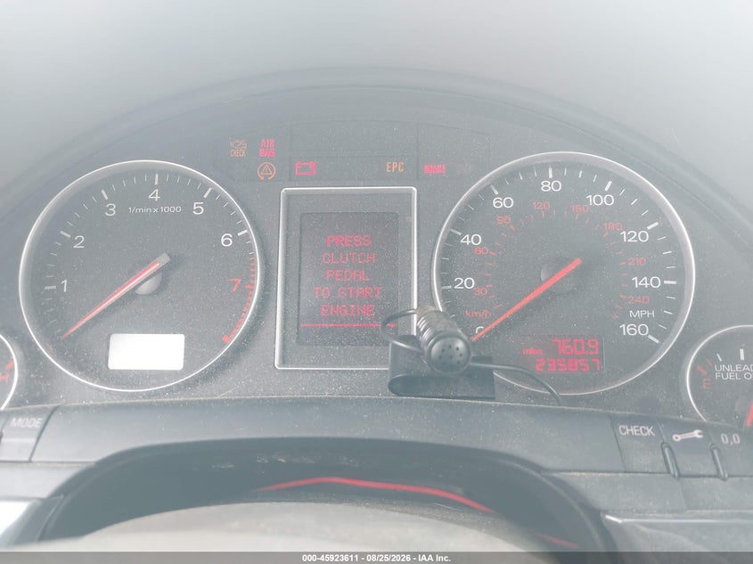 2003 AUDI A4 auction photo 7