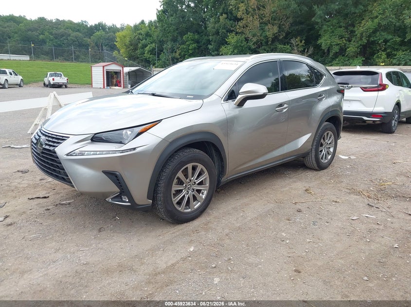 2021 Lexus NX, Rear, IAAI, VIN JTJDARBZ9M2197000 — photo 2