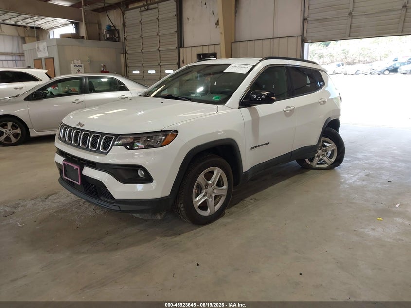 Vin: 3c4njdbn8rt606486, lot: 46422733, jeep compass latitude 4x4 20242
