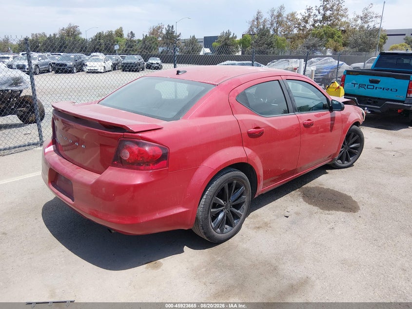 Vin: 1c3cdzab6en177463, lot: 46422753, dodge avenger se 20144