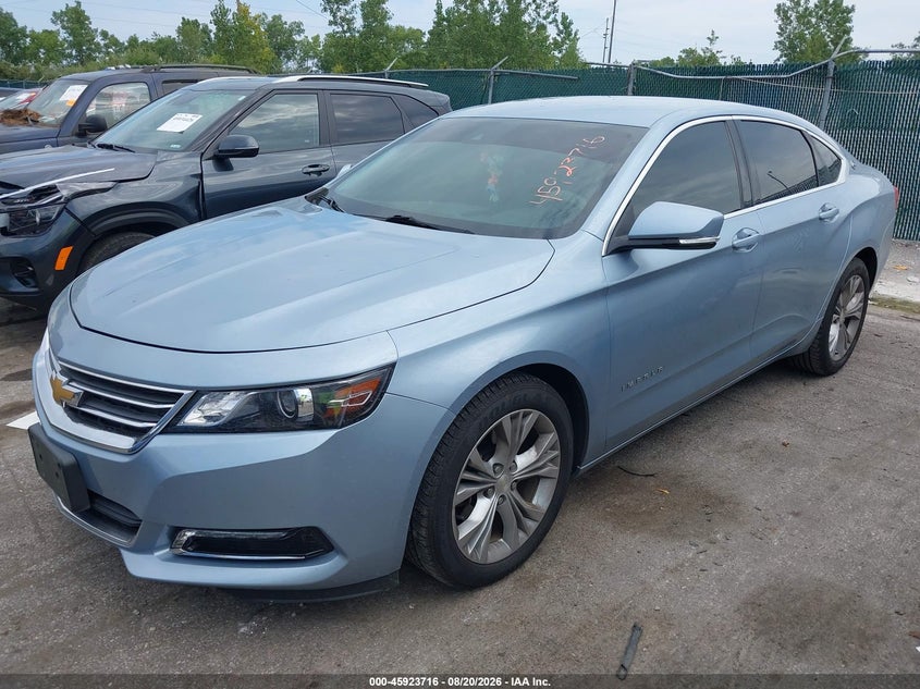 2014 Chevrolet Impala, Град, IAAI, VIN 1G1115SL5EU158400 — фото 2