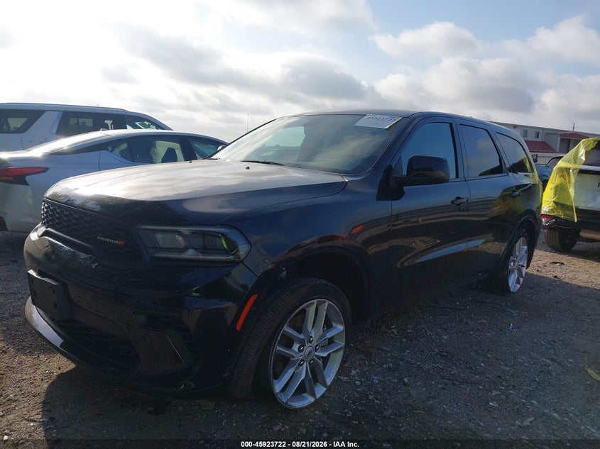 2026 Dodge Durango, Right Rear, IAAI, VIN 1C4RDJDG4TC265144 — photo 2