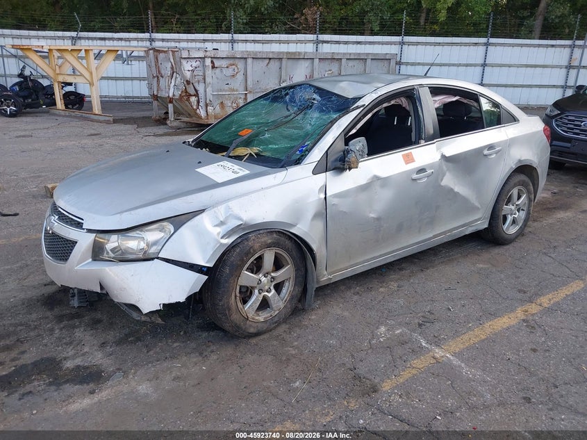 2014 Chevrolet Cruze, По колу, IAAI, VIN 1G1PC5SB6E7223121 — фото 2