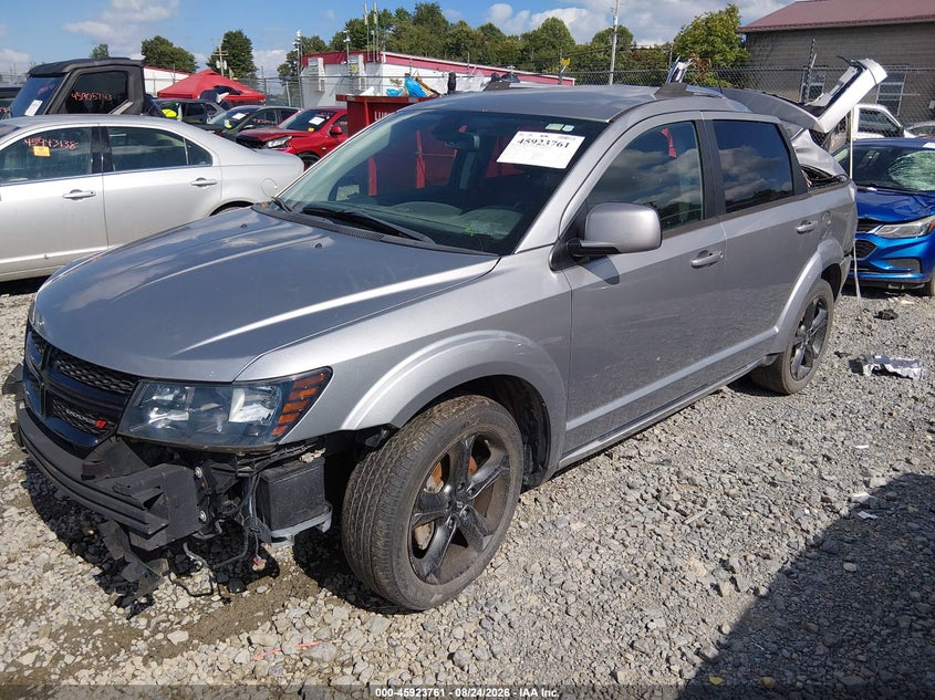 2019 Dodge Journey, Удар сзади, IAAI, VIN 3C4PDCGG3KT717506 — фото 2