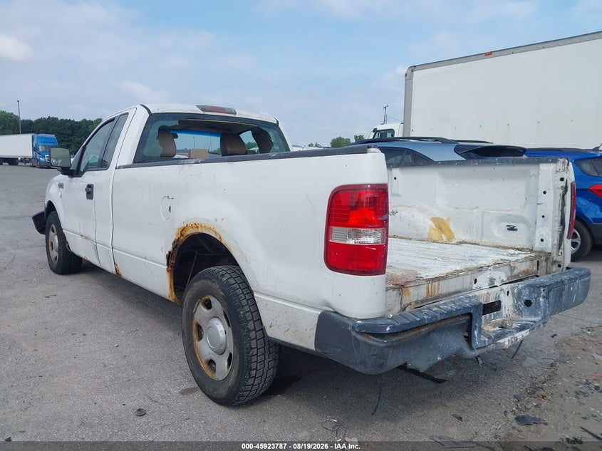 FORD F-150 2008 VIN 1FTRF12248KD93592