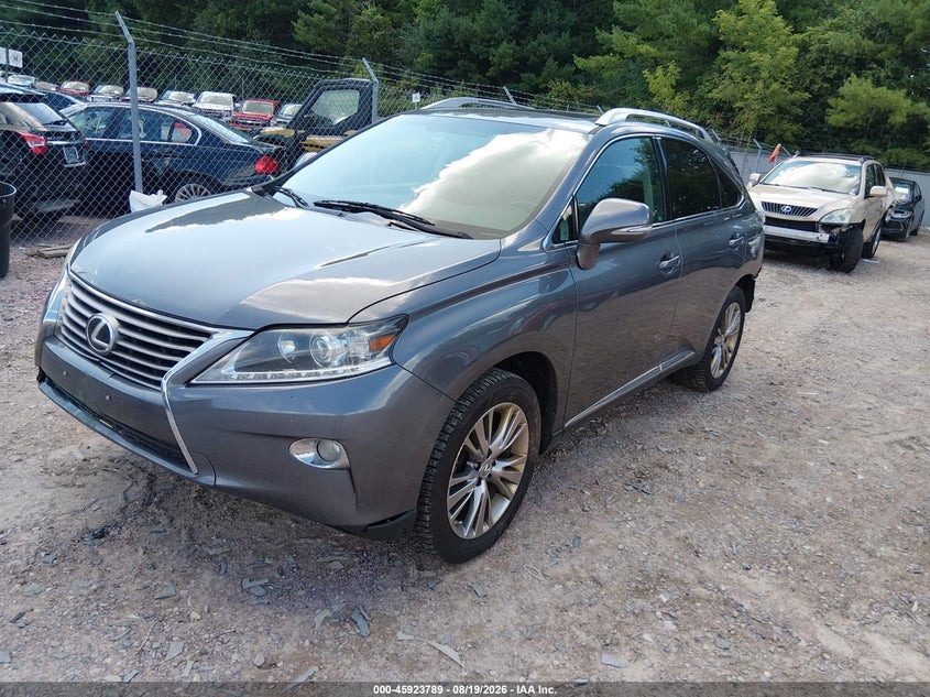 2013 Lexus RX, Rear, IAAI, VIN 2T2BK1BAXDC156617 — photo 2