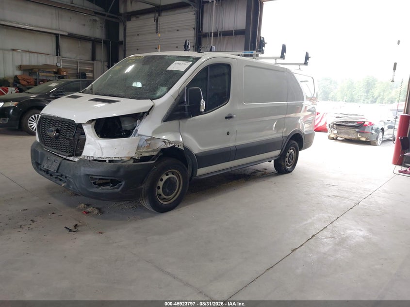 2024 Ford Transit, Front End, IAAI, VIN 1FTBR1Y84RKB16124 — photo 2