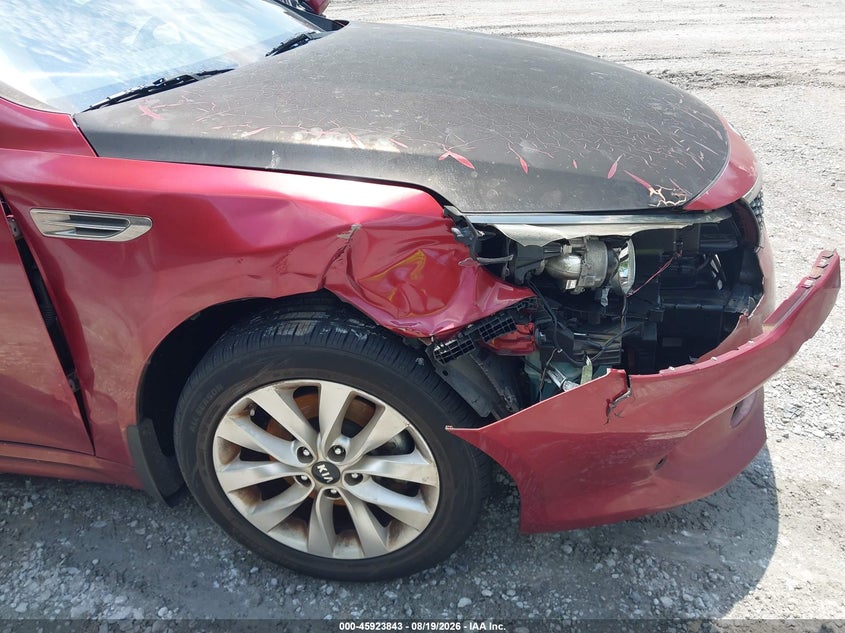 2018 KIA OPTIMA SEDAN 2.4L I-4 DI, DOHC, VVT, 185HP