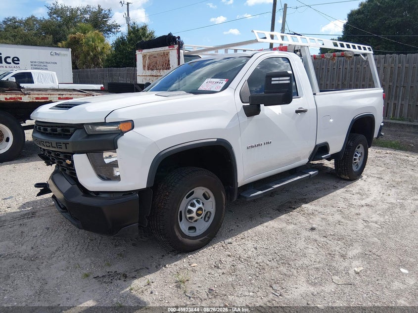 2020 Chevrolet Silverado, Front End, IAAI, VIN 1GC3YLE79LF219814 — photo 2
