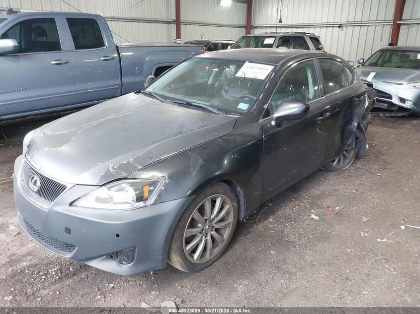 2008 LEXUS IS SEDAN 2.5L V-6 DI, DOHC, VVT, 204HP