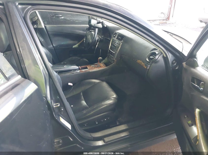 2008 LEXUS IS SEDAN 2.5L V-6 DI, DOHC, VVT, 204HP