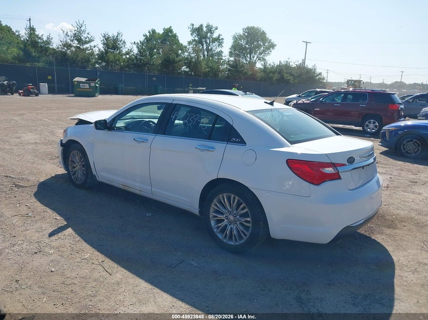 CHRYSLER 200 2013 VIN 1C3CCBCG9DN598238