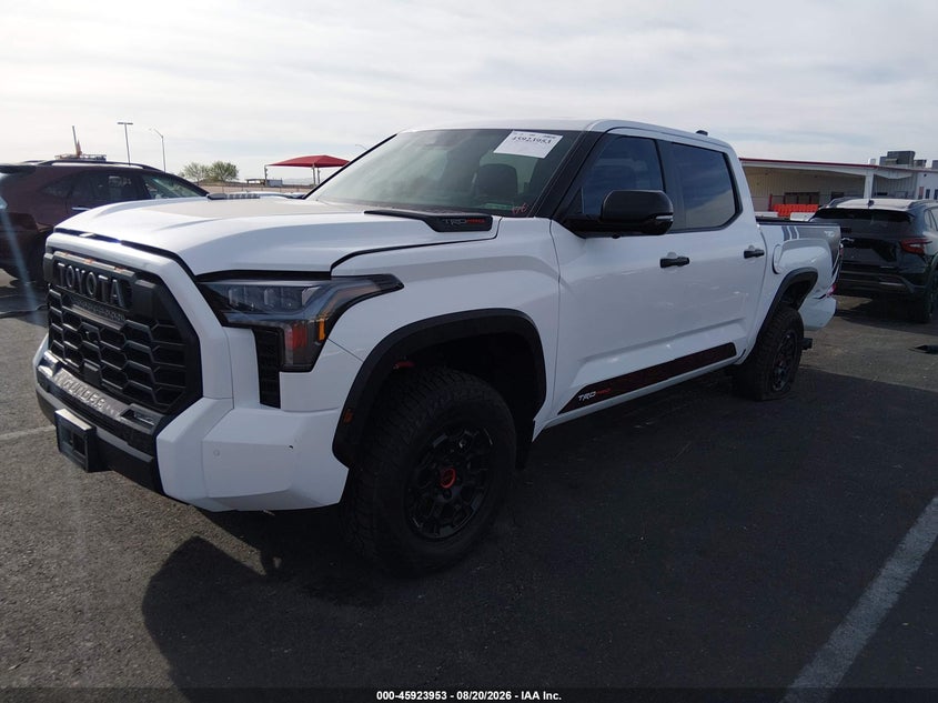 Vin: 5tfpc5db5sx105268, lot: 46423041, toyota tundra hybrid trd pro hybrid crewmax 5.5' bed 20252