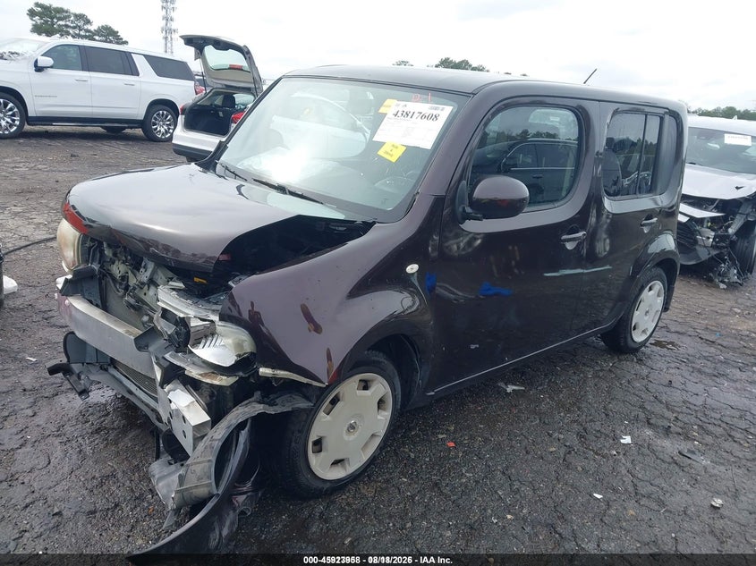 2013 Nissan Cube, Удар спереди, IAAI, VIN JN8AZ2KR4DT304118 — фото 2