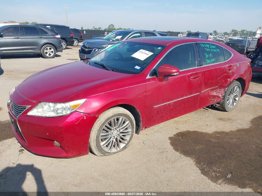 2014 Lexus ES, Левый бок, IAAI, VIN JTHBK1GG1E2105359 — фото 2