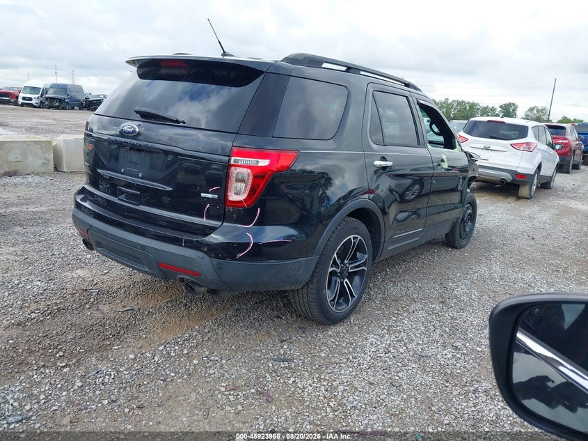 2014 FORD EXPLORER auction photo 4