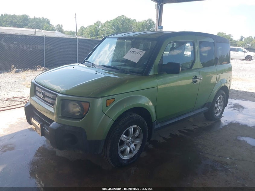 HONDA ELEMENT 2008 VIN 5J6YH28738L015105