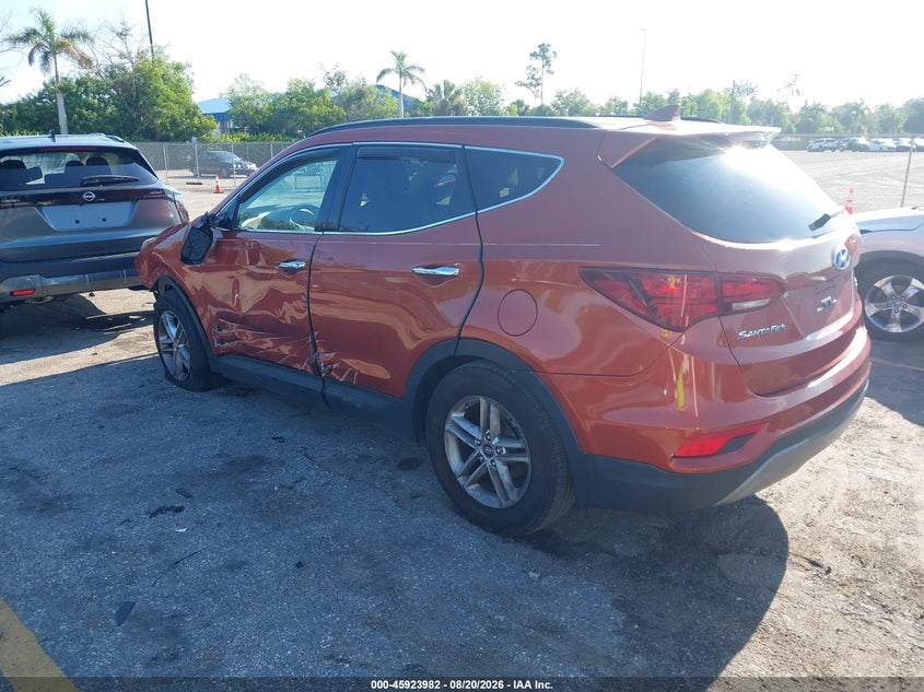 HYUNDAI SANTA FE SPORT 2017 VIN 5XYZUDLB9HG385287