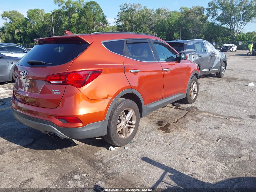 HYUNDAI SANTA FE SPORT 2017 VIN 5XYZUDLB9HG385287