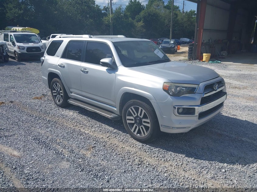 Vin: jtebu5jr3g5334040, lot: 46423075, toyota 4runner limited 20161