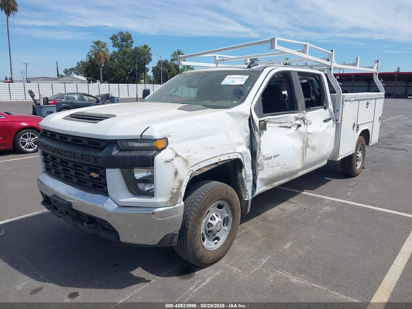 2021 Chevrolet Silverado, Левый бок, IAAI, VIN 1GB4YLE73MF195181 — фото 2