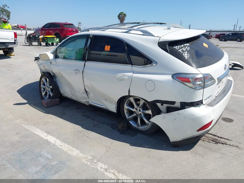 2010 LEXUS RX 350 auction photo 3