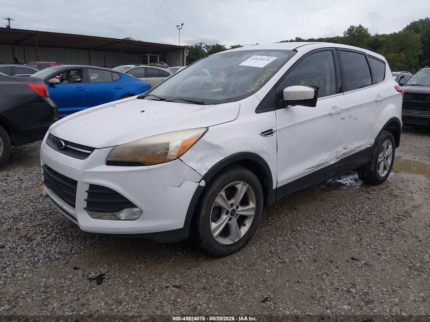 2014 Ford Escape, Левый бок, IAAI, VIN 1FMCU0G91EUC60781 — фото 2