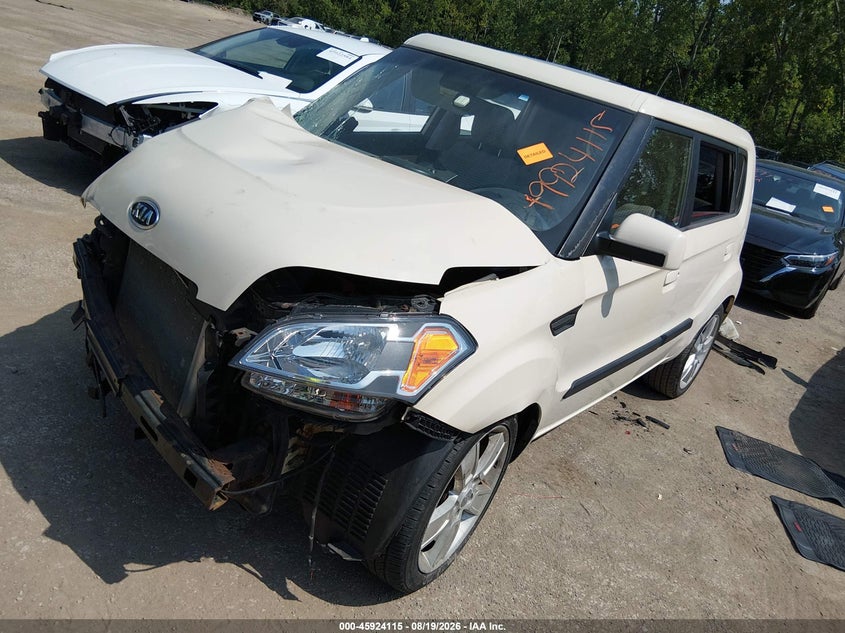 2010 Kia Soul, Front End, IAAI, VIN KNDJT2A23A7177707 — photo 2