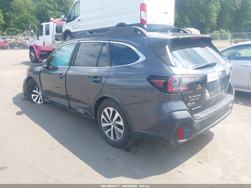 Vin: 4s4btacc1l3110291, lot: 46423206, subaru outback premium 20203