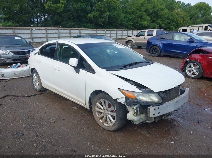 2012 HONDA CIVIC auction photo 1