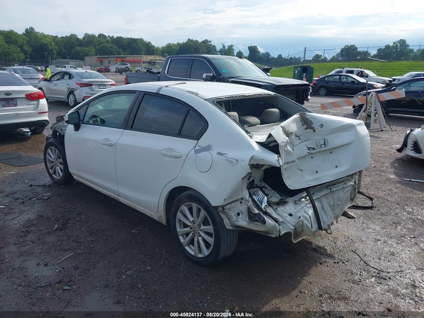 2012 HONDA CIVIC auction photo 3