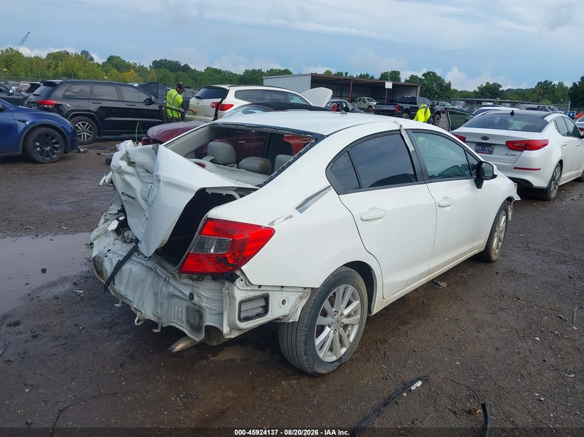 2012 HONDA CIVIC auction photo 4