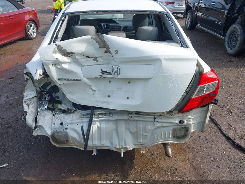 2012 HONDA CIVIC auction photo 6