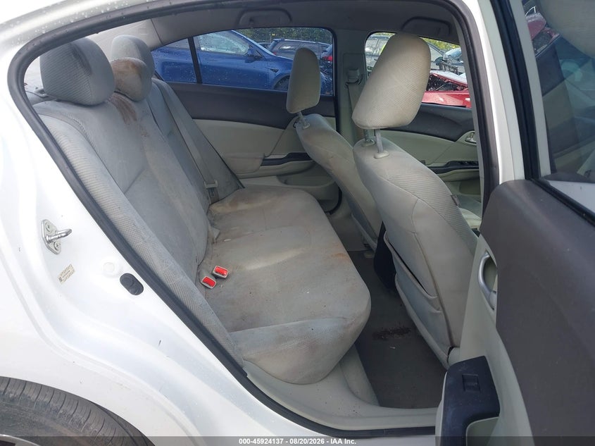 2012 HONDA CIVIC auction photo 8