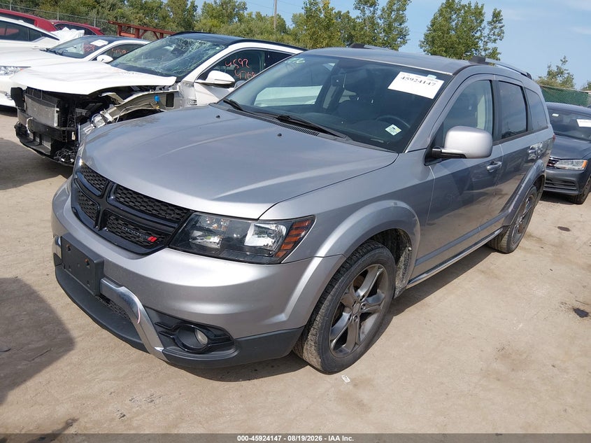 2016 Dodge Journey, Left Rear, IAAI, VIN 3C4PDCGB9GT162816 — photo 2