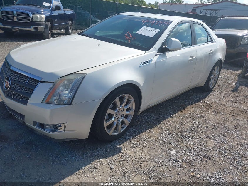 2009 Cadillac CTS, Звичайний знос, IAAI, VIN 1G6DT57V190117772 — фото 2