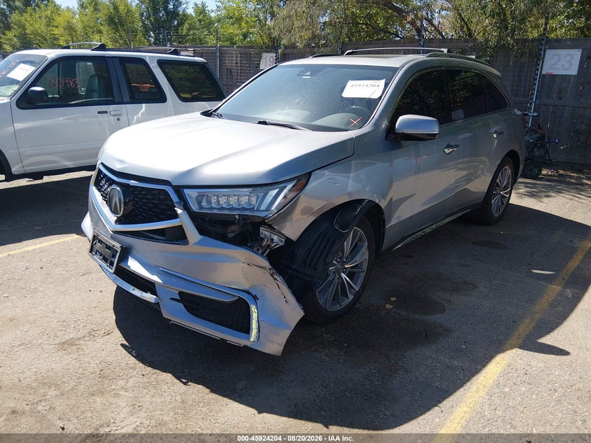 2017 Acura MDX, Удар спереду, IAAI, VIN 5J8YD4H73HL006564 — фото 2